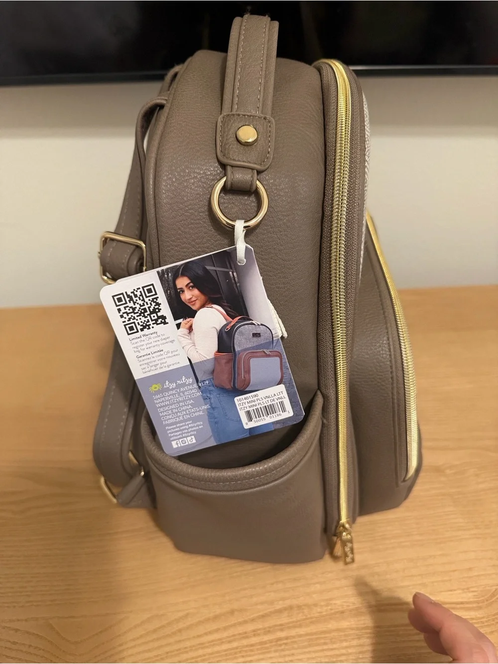 Itzy Ritzy - Itzy Mini Plus Backpack Diaper Bag with Changing Pad. NWT